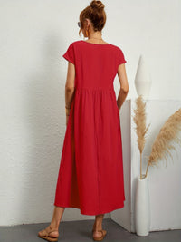 Marigold | Midi Sundress Short Sleeves