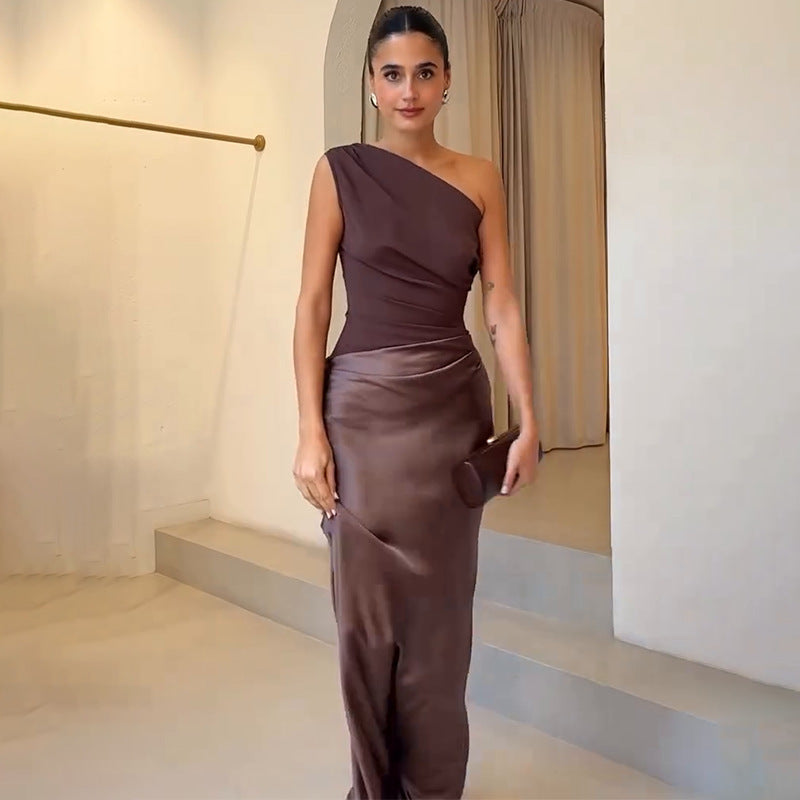 Brielle | Wedding Guest Dress One-Shoulder