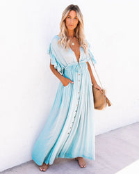 Jacqueline | Boho Maxi Sundress Floral