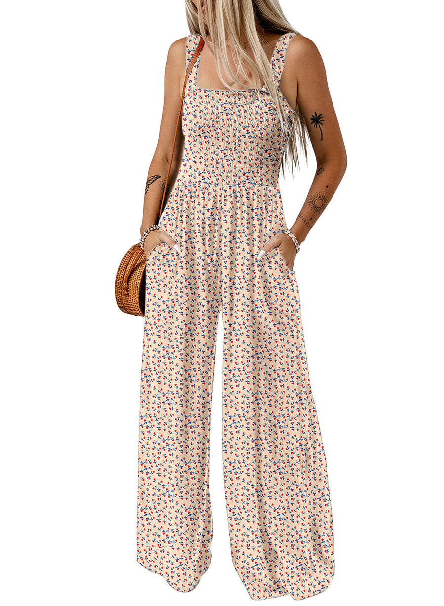Amelia | Wide-Leg Jumpsuit Floral