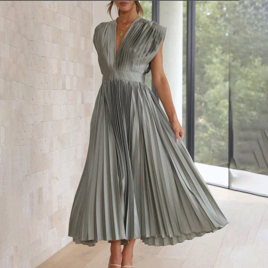 Melody | Wedding Guest Dress Pleated