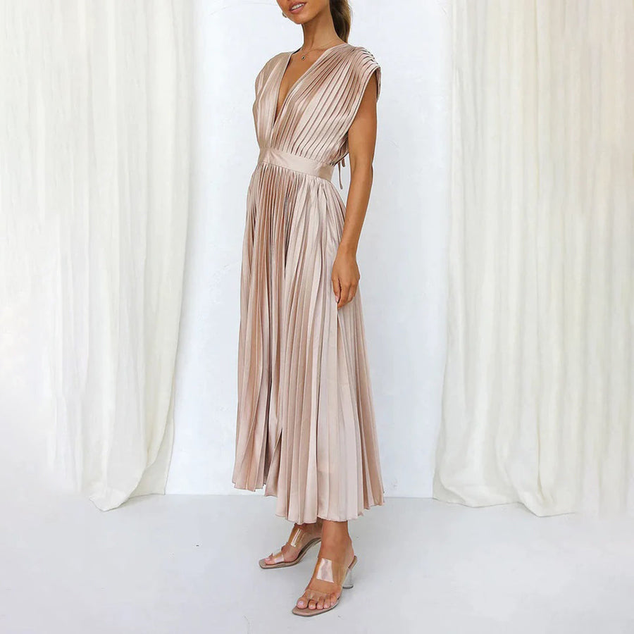 Melody | Wedding Guest Dress Pleated