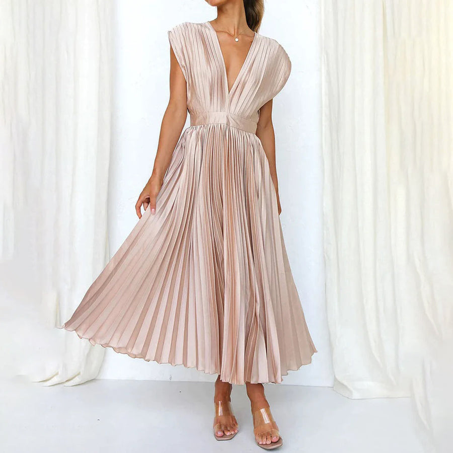 Melody | Wedding Guest Dress Pleated