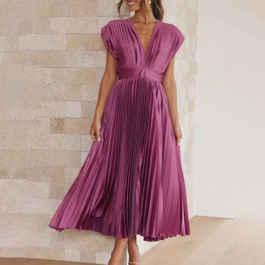 Melody | Wedding Guest Dress Pleated