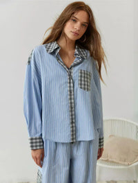 Odette | Co-Ord Set Plaid Tiered