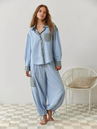 Odette | Co-Ord Set Plaid Tiered