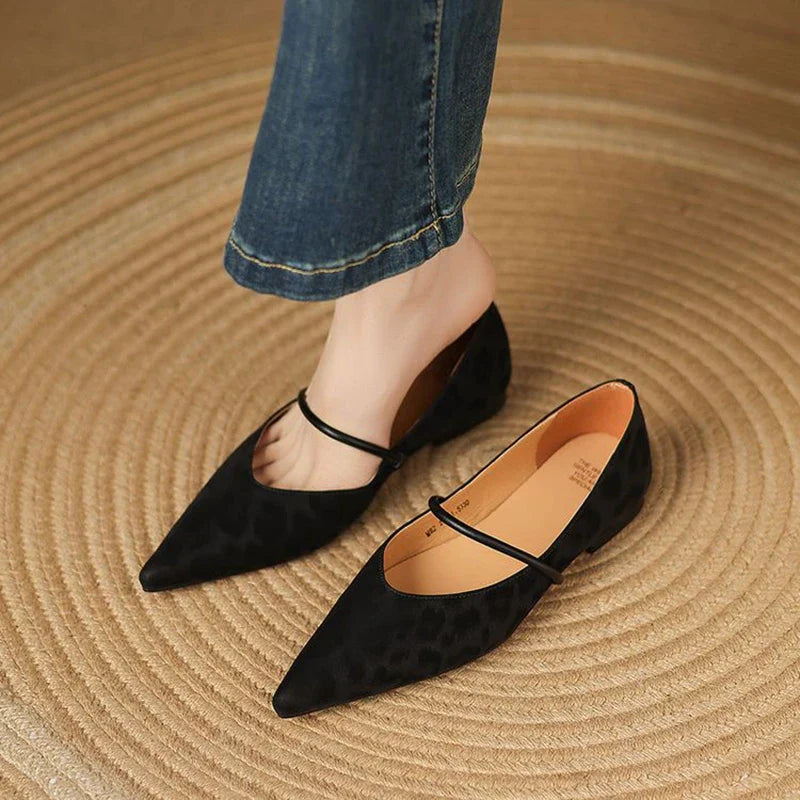 Lana | Comfortable Flats Orthopedic Animal Print