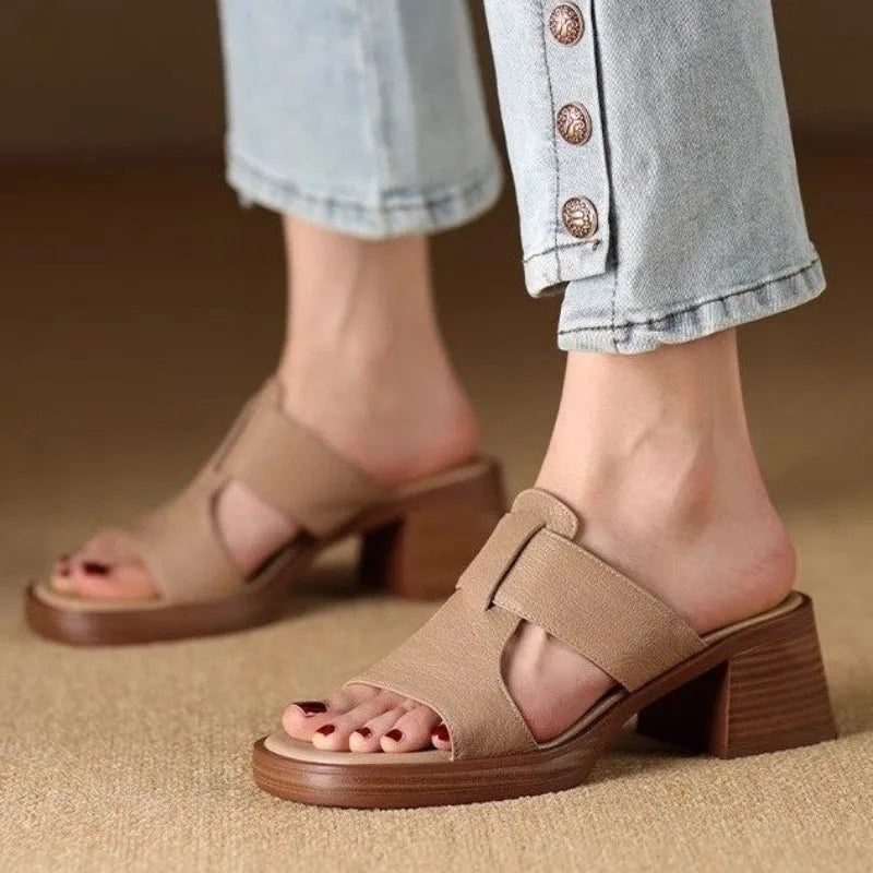Tatum | Comfortable Sandals Orthopedic Block Heel