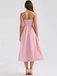 Sage | Wedding Guest Dress Scoop Neck