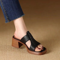Tatum | Comfortable Sandals Orthopedic Block Heel