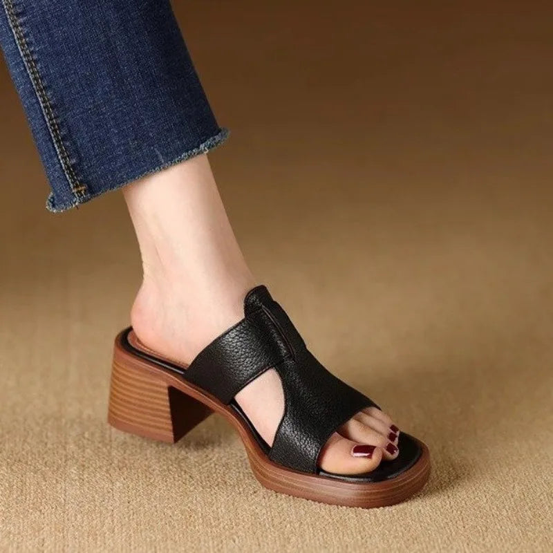 Tatum | Comfortable Sandals Orthopedic Block Heel