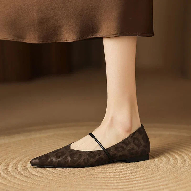 Lana | Comfortable Flats Orthopedic Animal Print