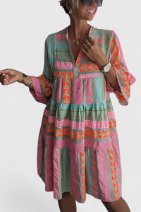 Lorelei | Boho Mini Dress Tiered