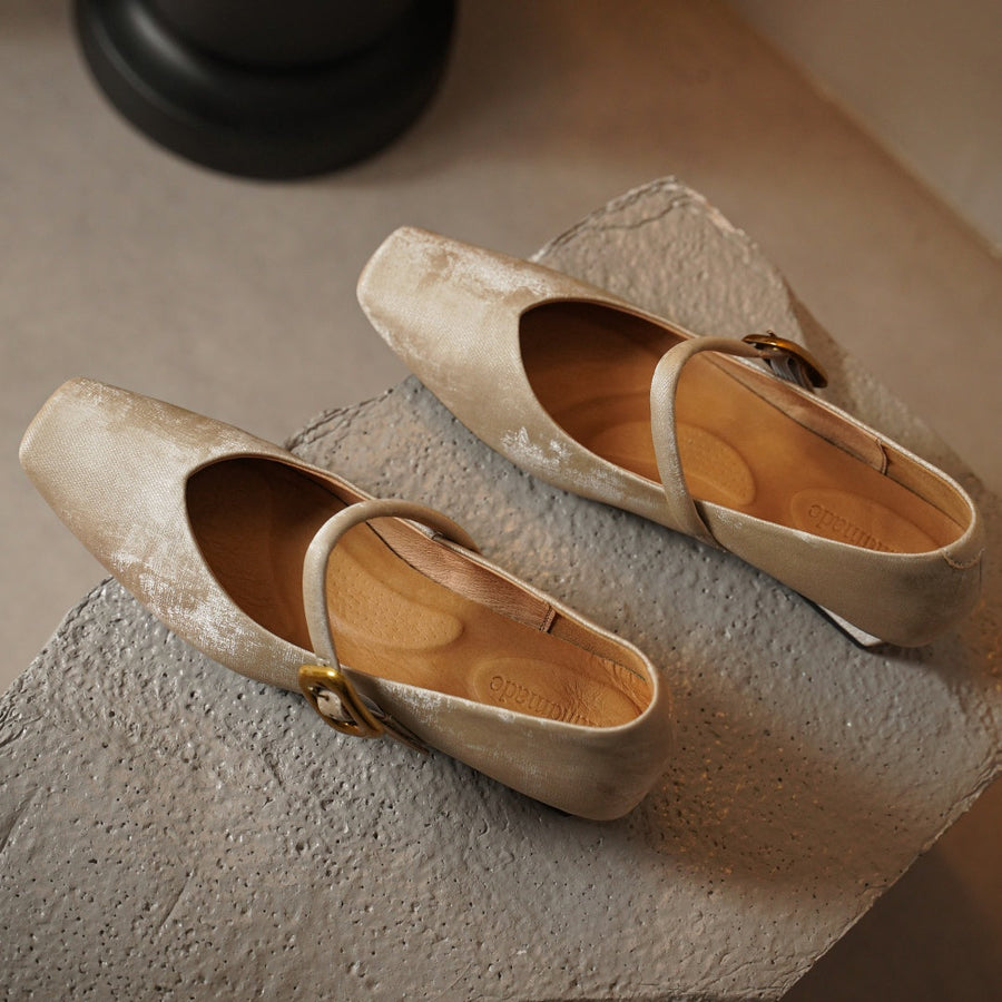 Winifred | Comfortable Heels Orthopedic Buckle