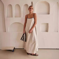Kathleen | Maxi Sundress Square Neckline