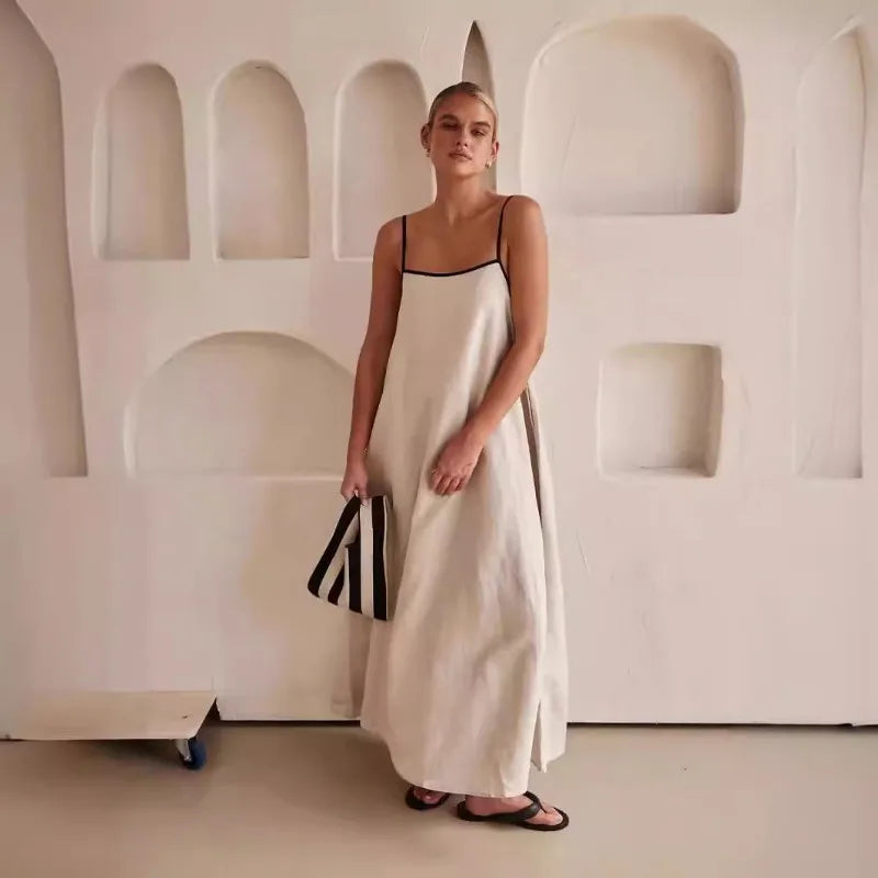 Kathleen | Maxi Sundress Square Neckline
