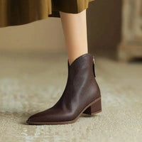 Rosa | Comfortable Boots Pointed Toe