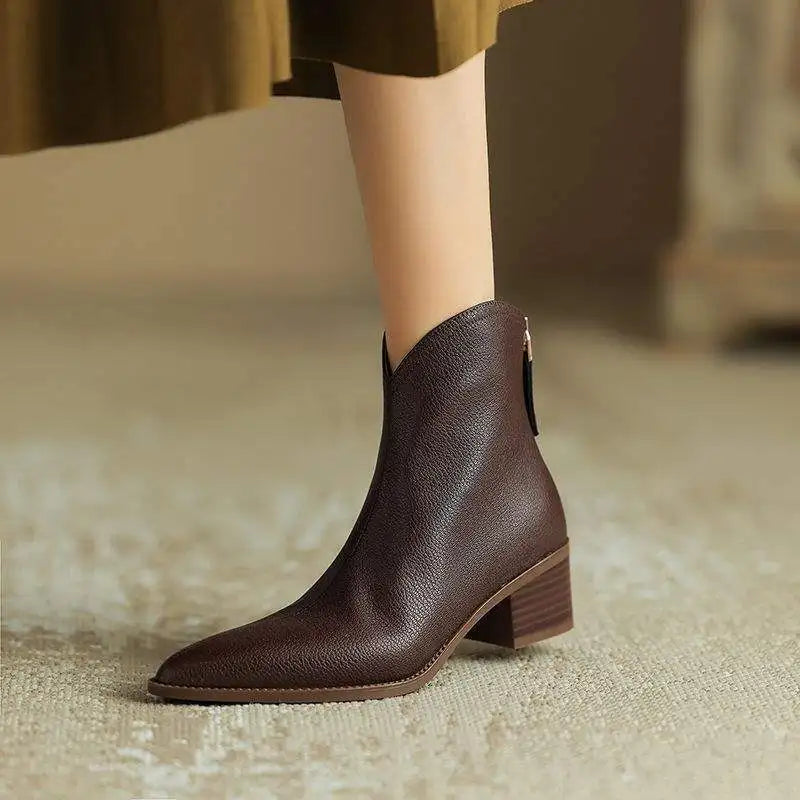 Rosa | Comfortable Boots Pointed Toe
