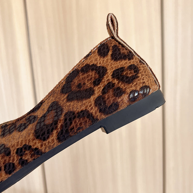 Emery | Comfortable Flats Orthopedic Square Toe