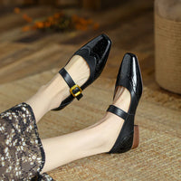 Vera | Comfortable Flats Orthopedic Buckle