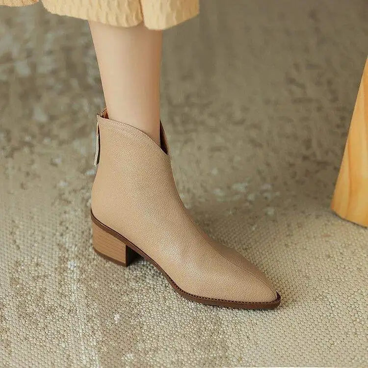 Rosa | Comfortable Boots Pointed Toe