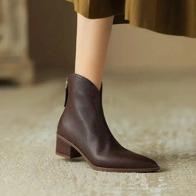 Rosa | Comfortable Boots Pointed Toe