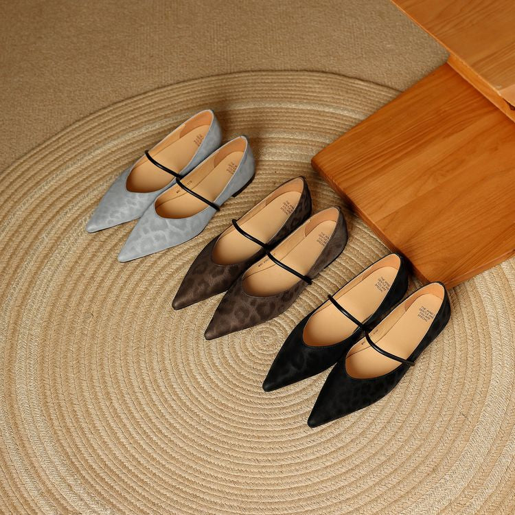 Lana | Comfortable Flats Orthopedic Animal Print