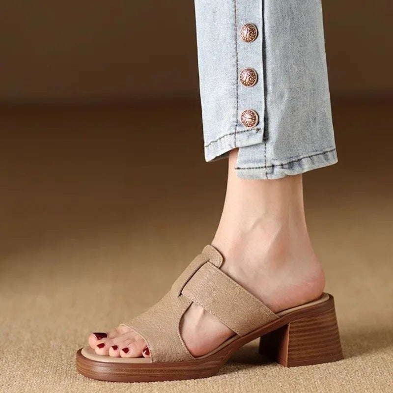 Tatum | Comfortable Sandals Orthopedic Block Heel