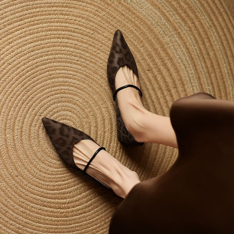 Lana | Comfortable Flats Orthopedic Animal Print