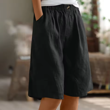 Monica | High Waisted Shorts Casual