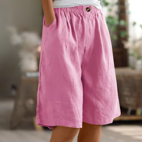 Monica | High Waisted Shorts Casual