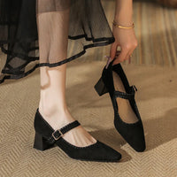 Elena | Comfortable Block Heels Orthopedic Strap