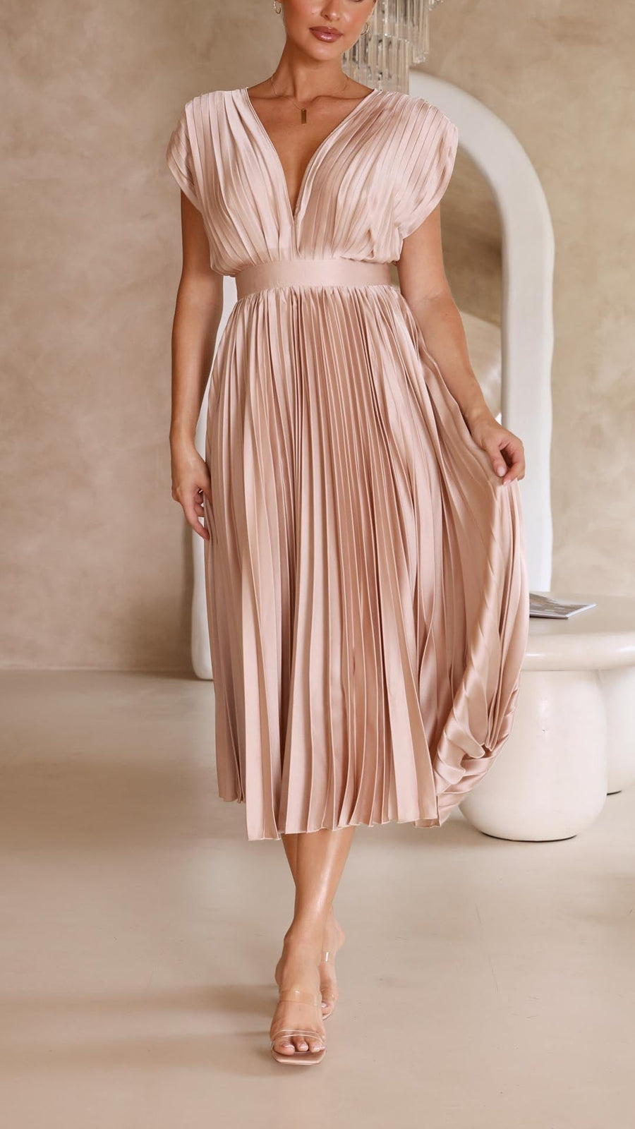 Jessica | Wedding Guest Midi Dress