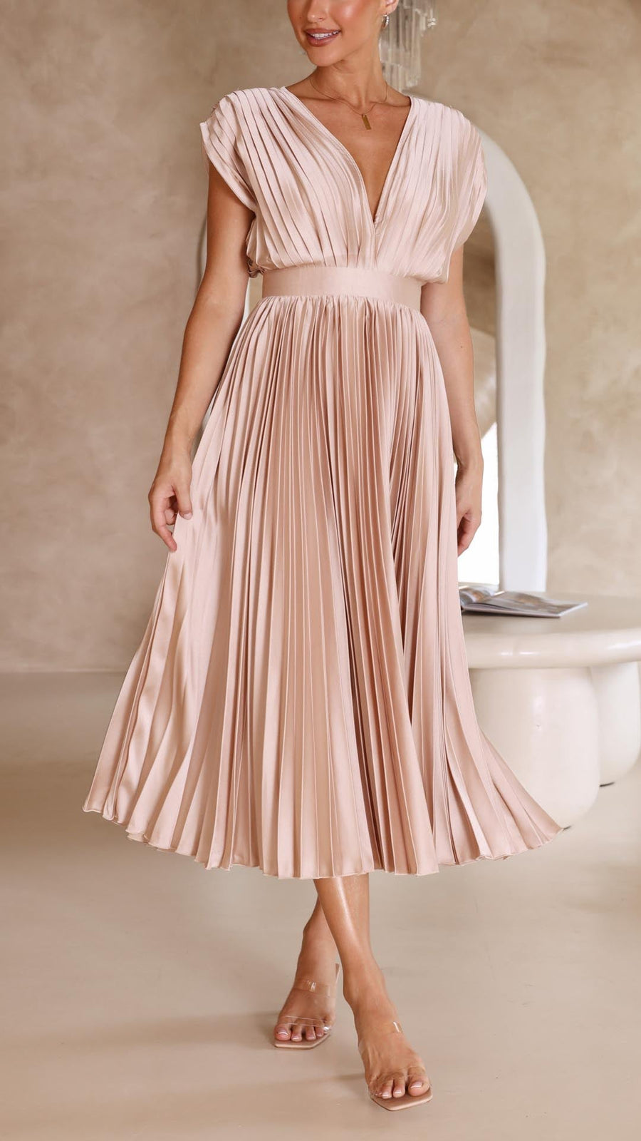 Jessica | Wedding Guest Midi Dress