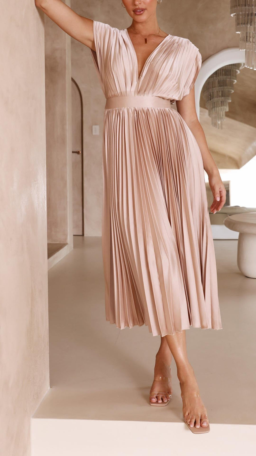 Jessica | Wedding Guest Midi Dress
