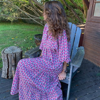 Riley | Boho Sundress Floral V-Neck