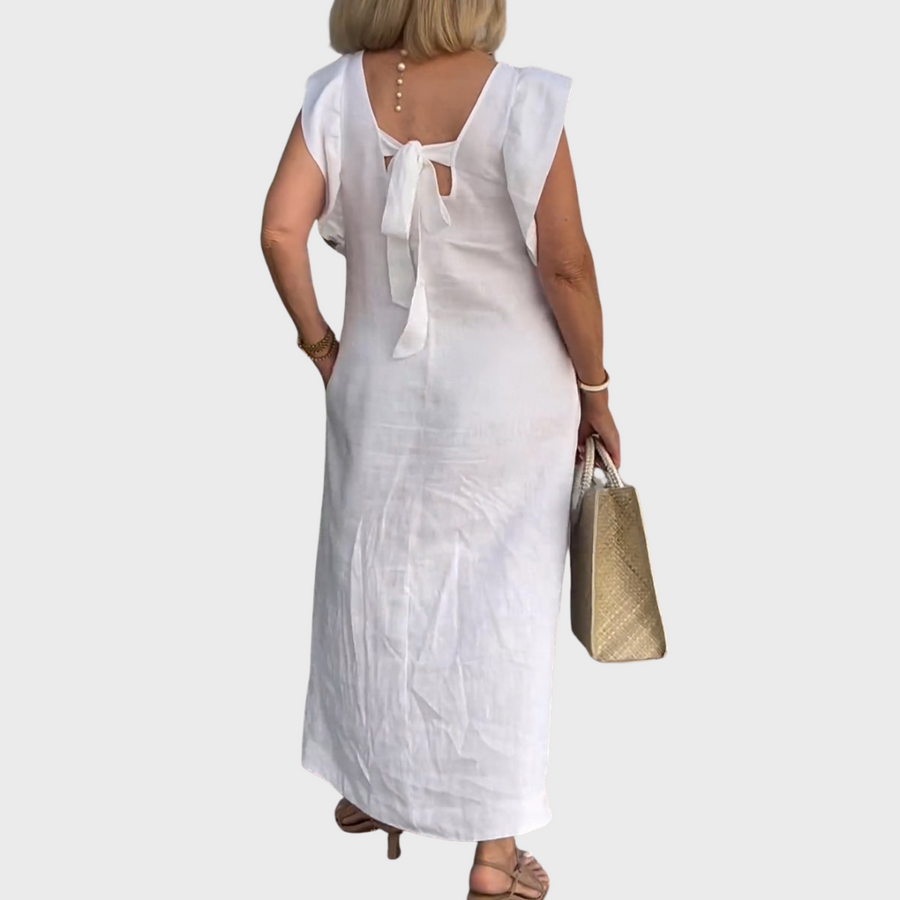 Tabitha | Sundress V-Neck Cap Sleeve