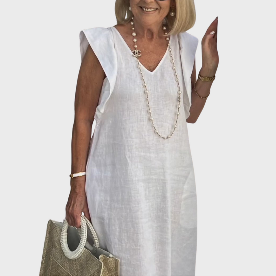 Tabitha | Sundress V-Neck Cap Sleeve