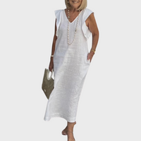 Tabitha | Sundress V-Neck Cap Sleeve