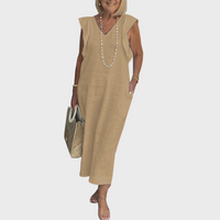 Tabitha | Sundress V-Neck Cap Sleeve