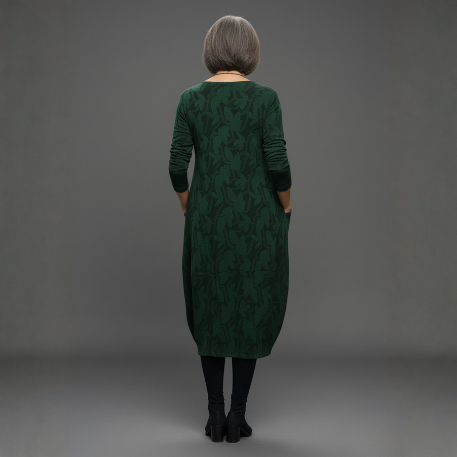 Maya | Printed Midi Shift Dress