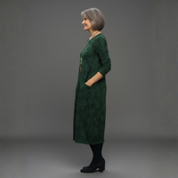 Maya | Printed Midi Shift Dress