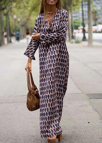 Caroline | Boho Dress V-Neck