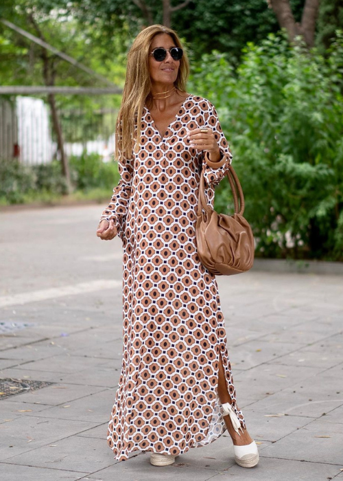 Caroline | Boho Dress V-Neck