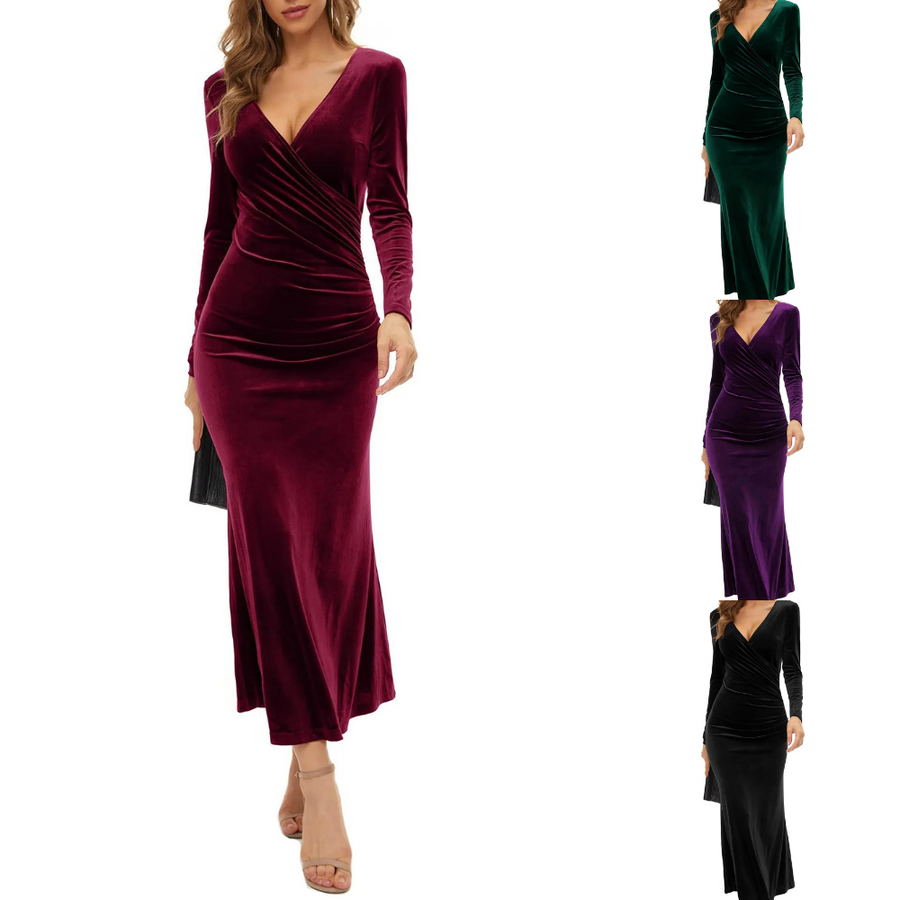 Olivia | Wedding Guest Midi Dress Wrap