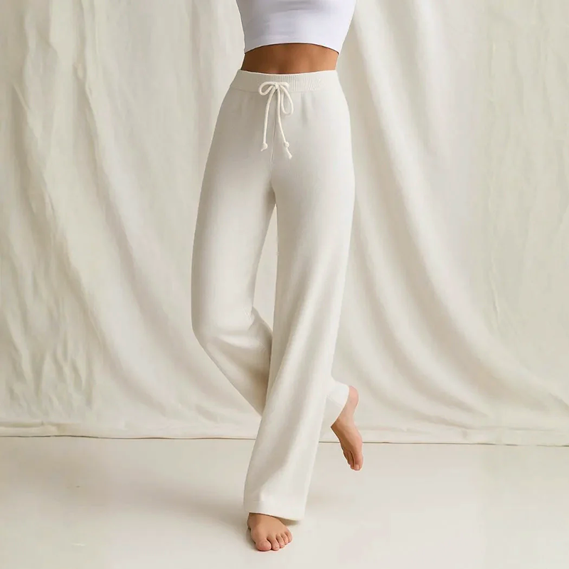 Florence | Wide-Leg Pants with Drawstring