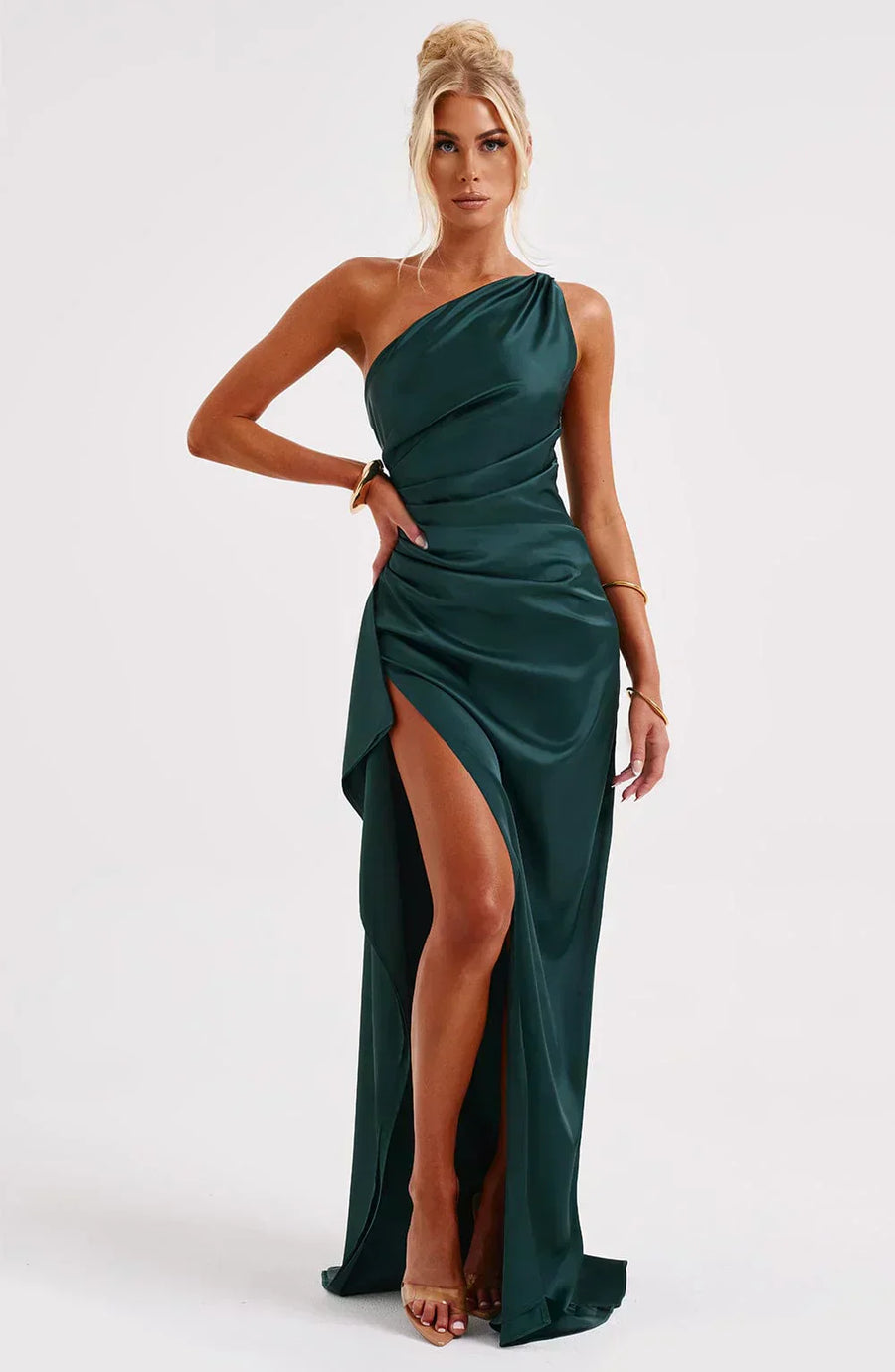 Eden | Wedding Guest Maxi Dress One-Shoulder Asymmetric
