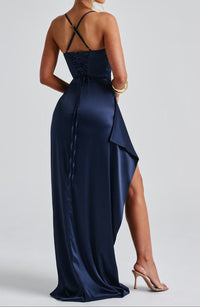 Colette | Wedding Guest Maxi Dress High Slit