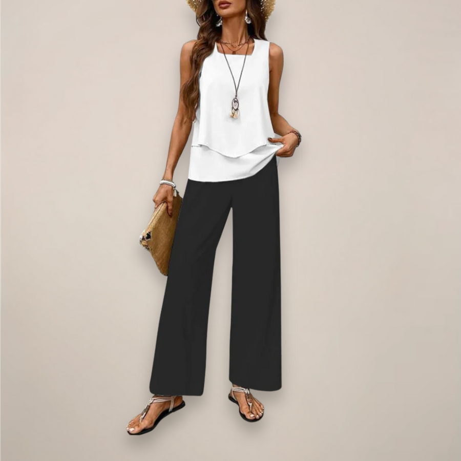 Elliana | Co-Ord Set Wide-Leg