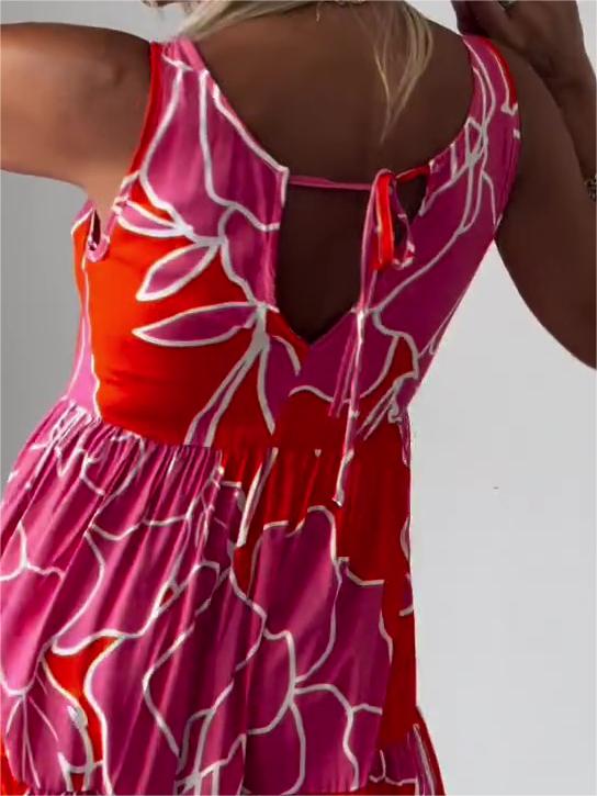 Colette | Boho Midi Dress Sleeveless